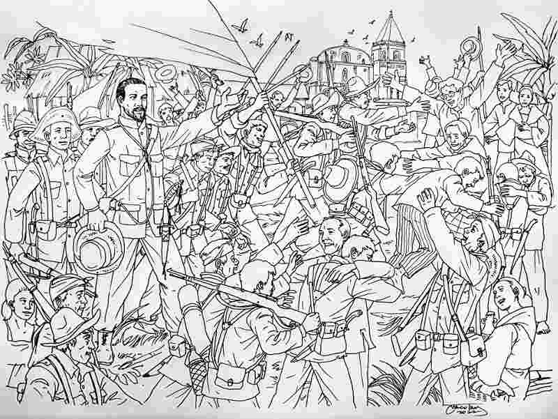 General Malvar liberates Tayabas from Spanish control. August 13, 1898